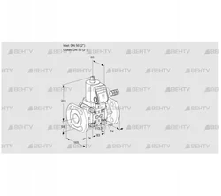 VAS350F/NWSR (88014293) Газовый клапан Kromschroder