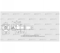 BIC 65RD-400/435-(38)E (84031052) Газовая горелка Kromschroder