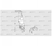 VAS3T-/LQGL (88030205) Газовый клапан Kromschroder