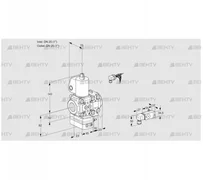 VAD1E25R/25R05D-50VKL/3-/-3 (88103829) Газовый клапан с регулятором давления Kromschroder