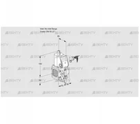 VAS3-/50R/NQ (88003933) Газовый клапан Kromschroder