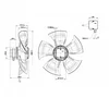 Осевой вентилятор ebmpapst A4D500AM0302
