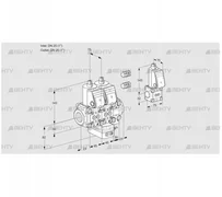 VCG1E25R/25R05NGEVWR3/PPPP/PPZS (88107060) Клапан с регулятором соотношения Kromschroder