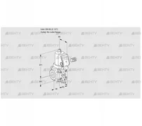 VAS365/-R/NWSR (88007419) Газовый клапан Kromschroder