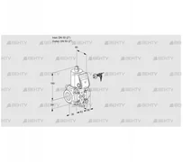 VAS350R/NK (88018217) Газовый клапан Kromschroder