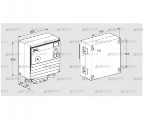 BCU460-5/1W8GBP (88612623) Блок управления горением Kromschroder