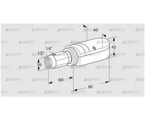 UVS 10L3 (84315208) УФ датчик пламени Kromschroder