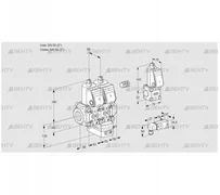 VCG3E50R/50R05NGEWR/-3PP/PPBS (88103464) Клапан с регулятором соотношения Kromschroder