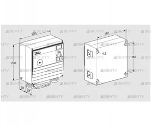 BCU460-5/1W1GBP (88611020) Блок управления горением Kromschroder