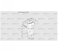 IBG40Z05/20-07W2TR10 (88301591) Дроссельная заслонка Kromschroder