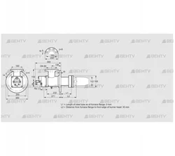 BIC 140HM-0/35-(52)E (84035110) Газовая горелка Kromschroder