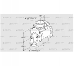 TJ28.0300-A1AMATND2E8USB1 (85401252) Газовая горелка Kromschroder