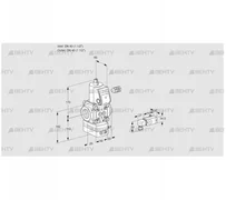 VAD240R/NW-100A (88011682) Газовый клапан с регулятором давления Kromschroder