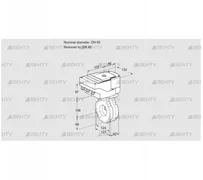 IBG65/40W05/40A2A (88302187) Дроссельная заслонка Kromschroder