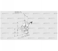 VAD240R/NW-100A (88034624) Газовый клапан с регулятором давления Kromschroder