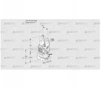 VAG3-/50R/NWAE (88018667) Газовый клапан с регулятором соотношения Kromschroder