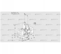 VAH2E40F/40F05HEVWR/PP/PP (88103420) Клапан с регулятором расхода Kromschroder