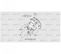 TJ28.0040-A1AMATPA9D5FAB0 (85401320) Газовая горелка Kromschroder