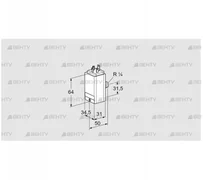 DG 360C8D-5W (84448750) Датчик-реле давления газа Kromschroder