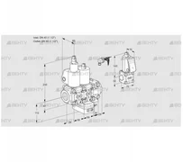 VCG2E40R/40R05LGEVWL/PPBS/PPPP (88101464) Клапан с регулятором соотношения Kromschroder