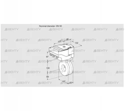 IBG50Z05/20-60W3E (88301706) Дроссельная заслонка Kromschroder