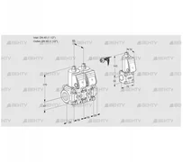 VCS2E40R/40R05NNWR/PPPP/ZSPP (88106776) Сдвоенный газовый клапан Kromschroder