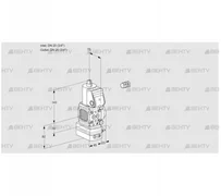 VAD1E20R/20R05FD-25WR/PP/PP (88102003) Газовый клапан с регулятором давления Kromschroder