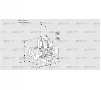 VCH3E50F/50F05NHEWR3/PPPP/PPPP (88101279) Клапан с регулятором расхода Kromschroder