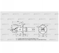 BICA 65HM-0/35-(72)D (84022016) Газовая горелка Kromschroder