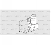 VG 6K03Q6G (85229040) Запорный газовый клапан Kromschroder