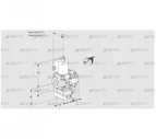 VAD1E25R/25R05D-100VWL/PP/PP (88101005) Газовый клапан с регулятором давления Kromschroder