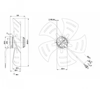 Осевой вентилятор ebmpapst A4D420AP0202