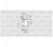 DG 500VC6-6W (84448520) Датчик-реле давления газа Kromschroder