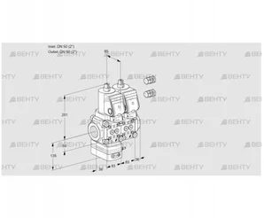 VCD3E50R/50R05D-25NWSR3/PPPP/PPPP (88103068) Регулятор давления Kromschroder