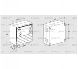 BCU460-3/1LW3GBPS2 (88613646) Блок управления горением Kromschroder