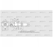 BIC 100RG-350/385-(40)ER (84033551) Газовая горелка Kromschroder