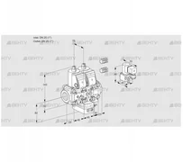 VCH1E25R/25R05NHEVWR3/MMPP/PPBY (88104959) Клапан с регулятором расхода Kromschroder