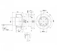 Центробежный вентилятор ebmpapst R1G133AA6547
