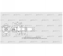 BIC 50RB-400/435-(39)D (84030151) Газовая горелка Kromschroder