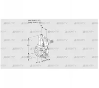 VAS340R/NQGR (88014506) Газовый клапан Kromschroder