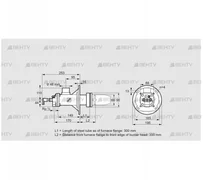 BICA 65RM-300/335-(71)D (84022047) Газовая горелка Kromschroder