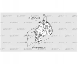 TJ28.0040-A1AMATPA9D5FAB1 (85401199) Газовая горелка Kromschroder