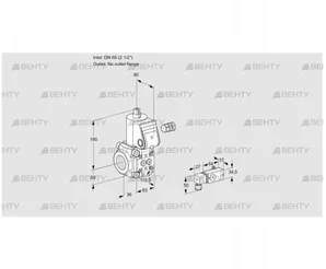 VAS365/-R/NW (88008015) Газовый клапан Kromschroder