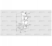 VK 125F06W5XA43V (85314513) Газовый клапан с приводом Kromschroder