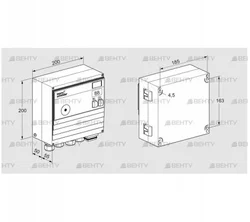 BCU460-3/1LW3GBS2B1/1 (88614298) Блок управления горением Kromschroder