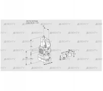 VAD2-/40R/NW-100A (88030662) Газовый клапан с регулятором давления Kromschroder