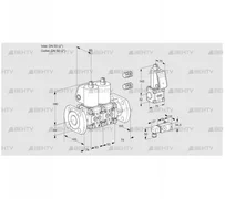 VCS3E50F/50F05NNWL3/ZSPP/PP3- (88107462) Сдвоенный газовый клапан Kromschroder