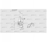 VAD1-/25R/NW-50A (88007265) Газовый клапан с регулятором давления Kromschroder