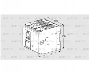 BCU560QC0F1U0D0K0-E (88670326) Блок управления горением Kromschroder