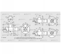 BIO 140KGL-300/285-(69E)E (84099826) Газовая горелка Kromschroder